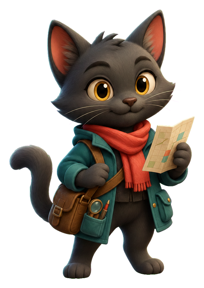 Happy Cat Puzzle Game cat